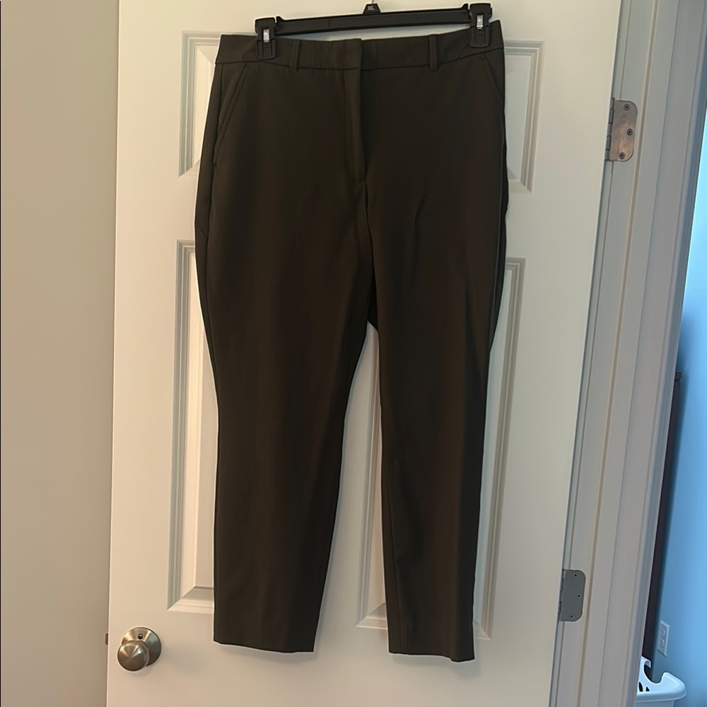 White House Black Market Dark Green Pants
